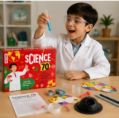 Science Kit for Kids – 70 Fun Science Experiments STEM Learning Educational Toy