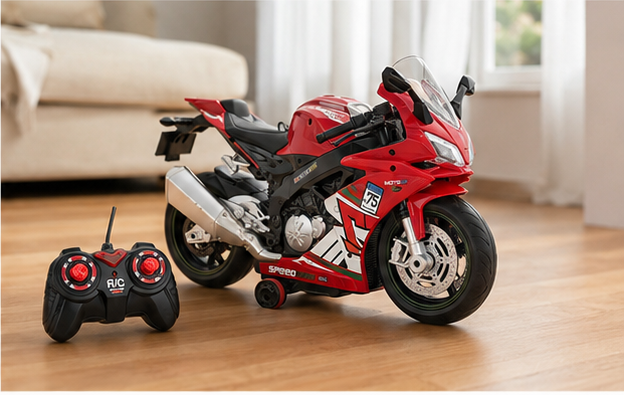 Sports Bike for Kids - Premium Red Ride-On Balance Bicycle | 12.5 Inch